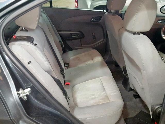 1G1JA5SG9D4178411 - 2013 CHEVROLET SONIC LS 石墨色 照片 6