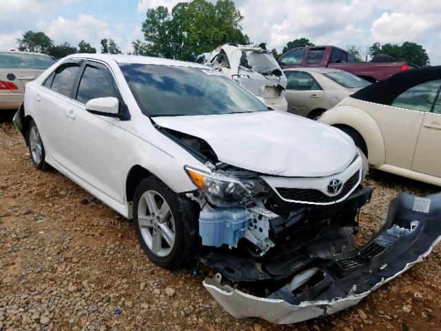 4T1BF1FK3CU156371 - 2012 TOYOTA CAMRY BASE WHITE photo 1