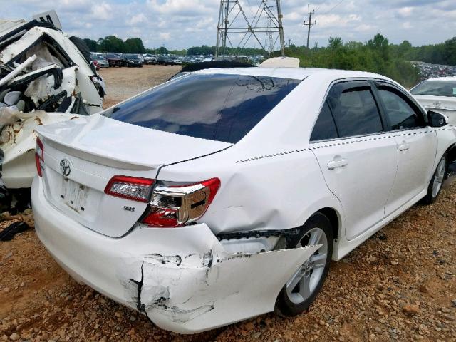 4T1BF1FK3CU156371 - 2012 TOYOTA CAMRY BASE WHITE photo 4