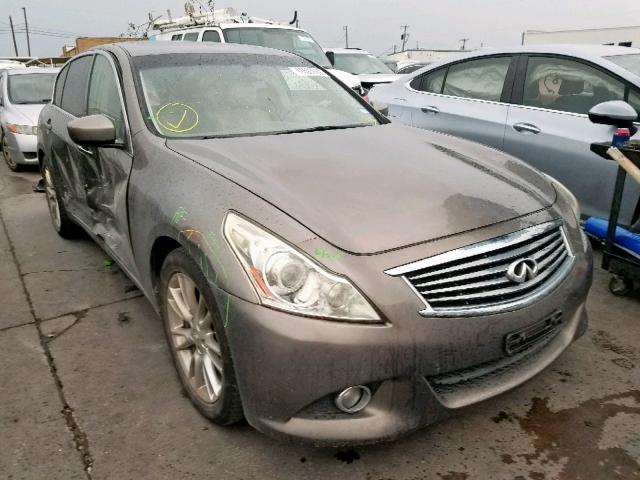 JN1CV6AP6BM500319 - 2011 INFINITI G37 BASE GRAY photo 1