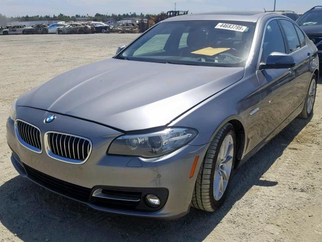 WBA5B1C57GG134774 - 2016 BMW 535 I GRAY photo 2