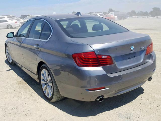 WBA5B1C57GG134774 - 2016 BMW 535 I GRAY photo 3