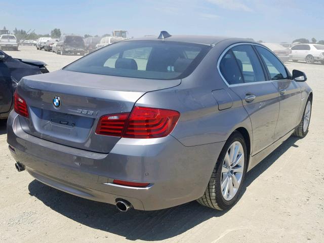 WBA5B1C57GG134774 - 2016 BMW 535 I GRAY photo 4