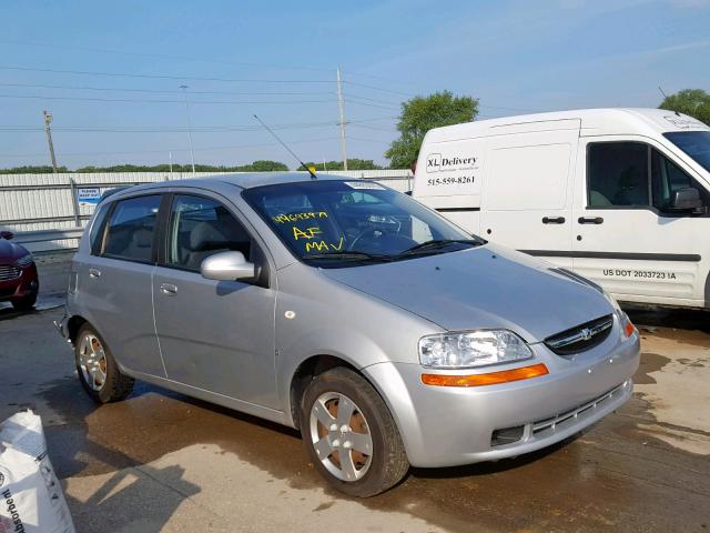 KL1TD66638B097234 - 2008 CHEVROLET AVEO BASE Gümüş foto 1