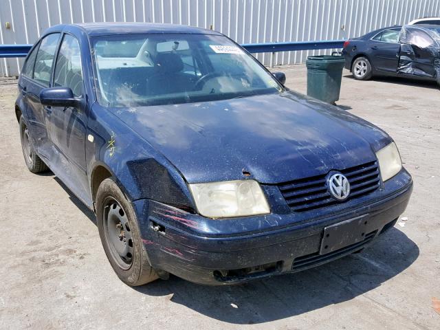 3VWRA29M4YM104504 - 2000 VOLKSWAGEN JETTA GL BLUE photo 1