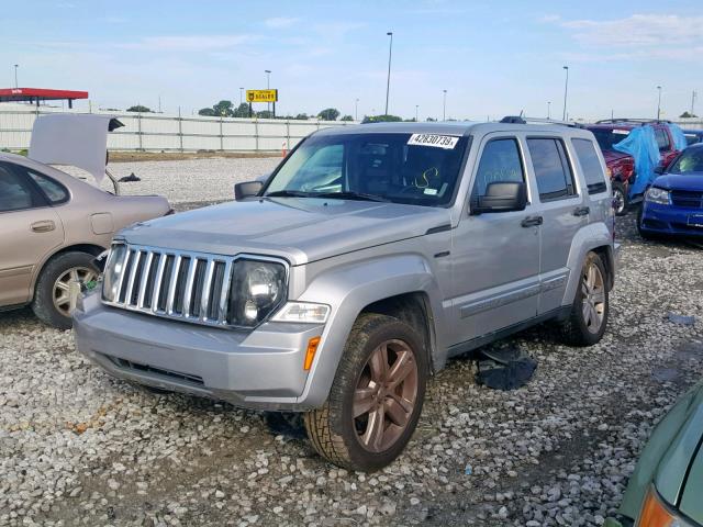 1C4PJMFK1CW110648 - 2012 JEEP LIBERTY JE SILVER photo 2