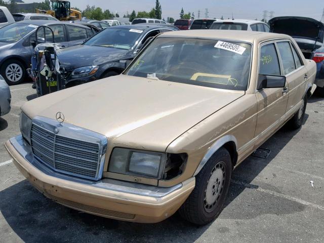 WDBCB25D4GA273587 - 1986 MERCEDES-BENZ 300 SDL GOLD photo 2