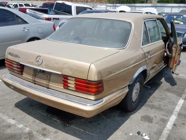 WDBCB25D4GA273587 - 1986 MERCEDES-BENZ 300 SDL GOLD photo 4