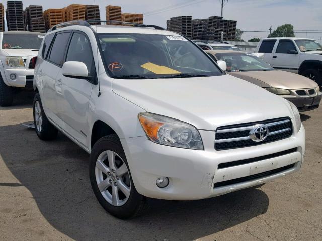 JTMZD31V485098858 - 2008 TOYOTA RAV4 LIMIT WHITE photo 1