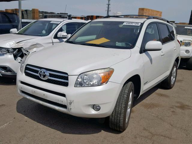 JTMZD31V485098858 - 2008 TOYOTA RAV4 LIMIT WHITE photo 2