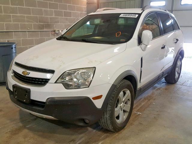 3GNAL2EK9CS634641 - 2012 CHEVROLET CAPTIVA SP WHITE photo 2