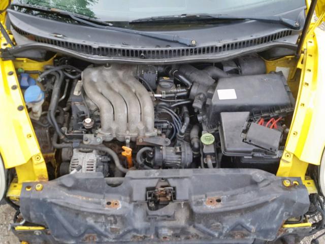3VWCB21C02M458727 - 2002 VOLKSWAGEN NEW BEETLE 黄色 照片 7