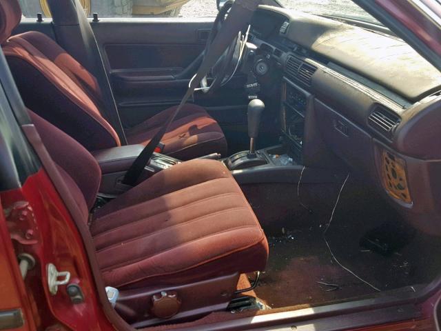 4T1SV21E9MU451616 - 1991 TOYOTA CAMRY DLX 勃艮第红 照片 5