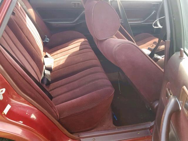 4T1SV21E9MU451616 - 1991 TOYOTA CAMRY DLX 勃艮第红 照片 6