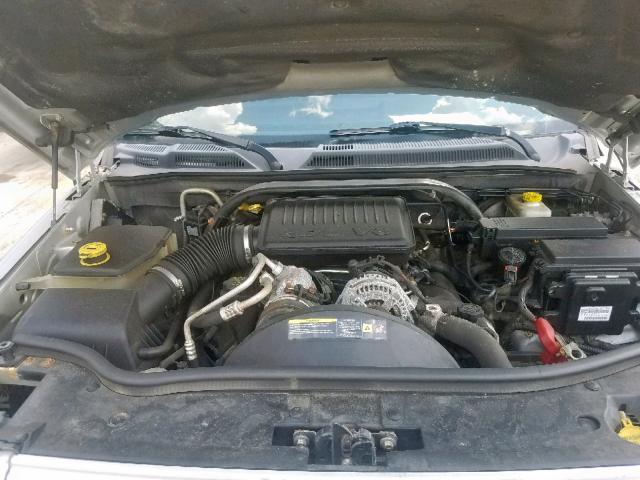 1J8HG48N76C280232 - 2006 JEEP COMMANDER SILVER photo 7