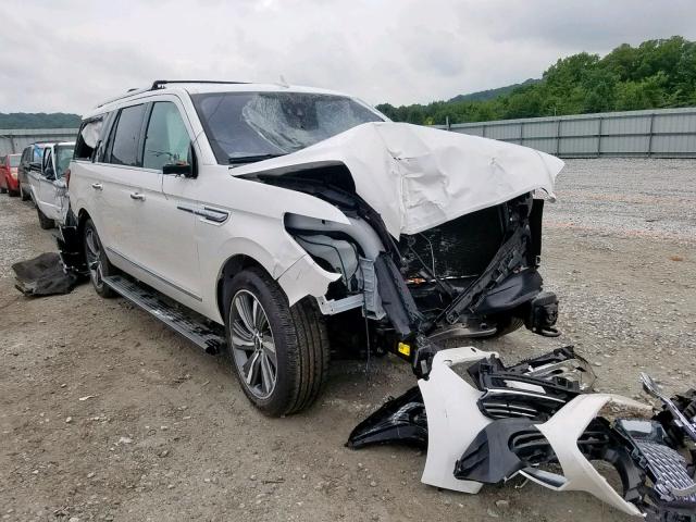 5LMJJ3LTXKEL04833 - 2019 LINCOLN NAVIGATOR WHITE photo 1