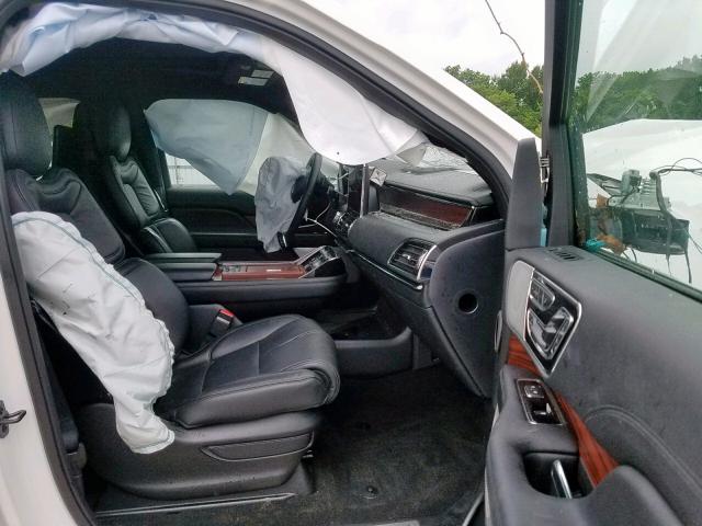 5LMJJ3LTXKEL04833 - 2019 LINCOLN NAVIGATOR WHITE photo 5
