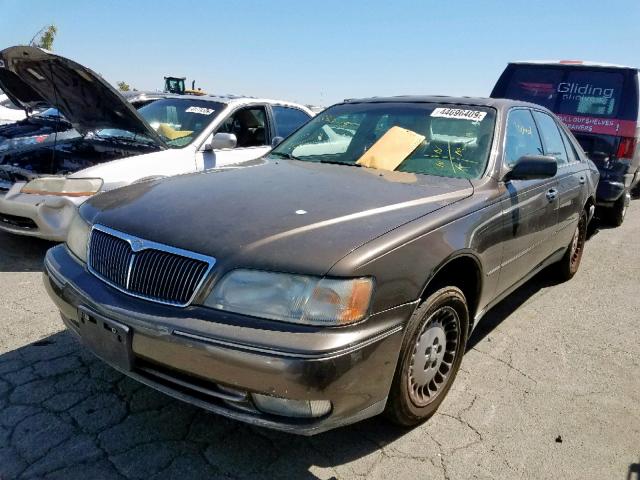 JNKBY31D9VM002736 - 1997 INFINITI Q45 BASE GRAY photo 2