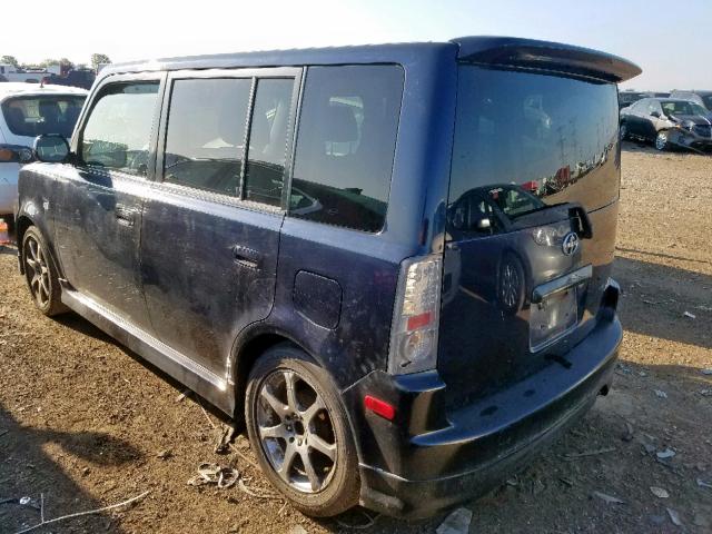 JTLKT324154014057 - 2005 TOYOTA SCION XB 黑色 照片 3