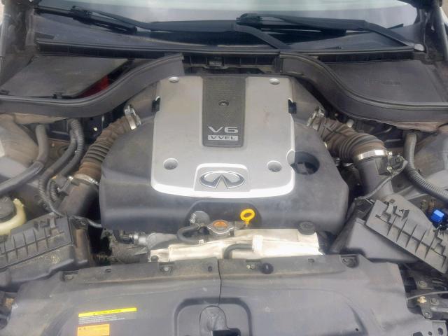 JNKCV61E39M310286 - 2009 INFINITI G37 BASE BLACK photo 7