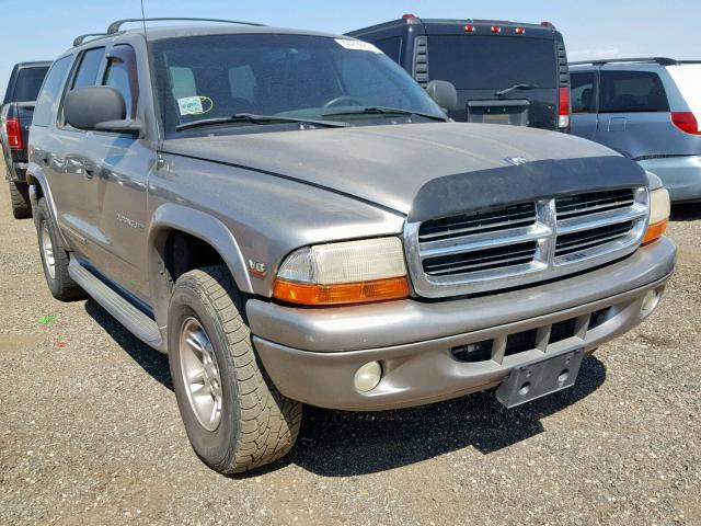 1B4HS28Z5YF285425 - 2000 DODGE DURANGO TAN photo 1