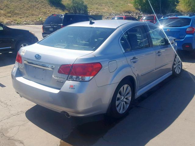 4S3BMEL6XC2019092 - 2012 SUBARU LEGACY 3.6 SILVER photo 4