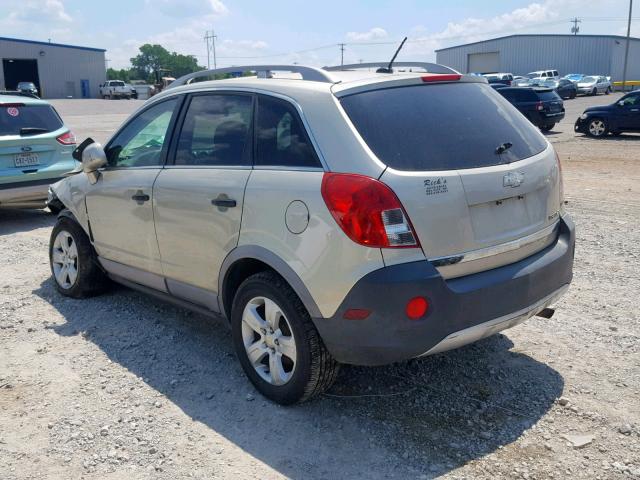 3GNAL2EKXES596243 - 2014 CHEVROLET CAPTIVA LS 米色 照片 3