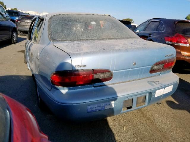 1Y1SK5360PZ053623 - 1993 GEO PRIZM BASE BLUE photo 3