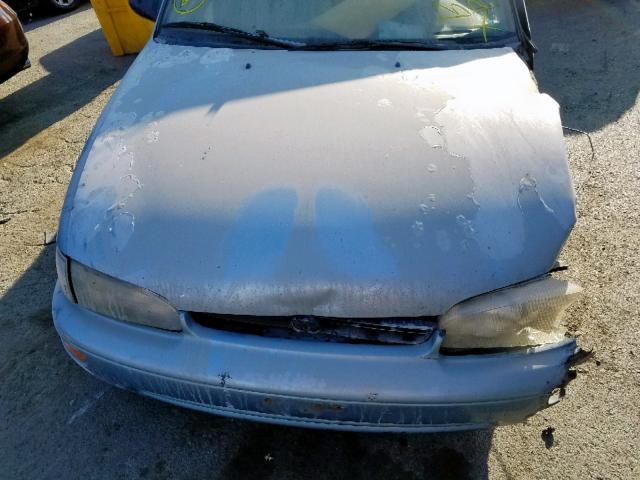 1Y1SK5360PZ053623 - 1993 GEO PRIZM BASE BLUE photo 7