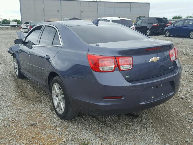 1G11C5SL6FF206969 - 2015 CHEVROLET MALIBU 1LT BLUE photo 3