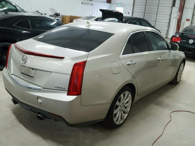 1G6AB5RX5E0193137 - 2014 CADILLAC ATS LUXURY GOLD photo 4