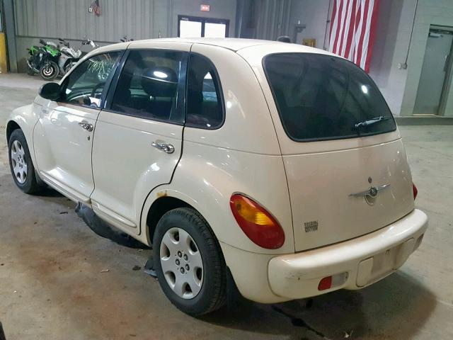 3C8FY58B85T563070 - 2005 CHRYSLER PT CRUISER CREAM photo 3