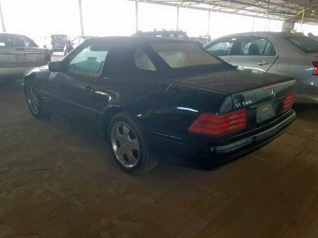 WDBFA67F7WF170204 - 1998 MERCEDES-BENZ SL 500 BLACK photo 3