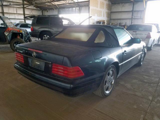 WDBFA67F7WF170204 - 1998 MERCEDES-BENZ SL 500 BLACK photo 4