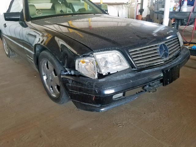 WDBFA67F7WF170204 - 1998 MERCEDES-BENZ SL 500 BLACK photo 9