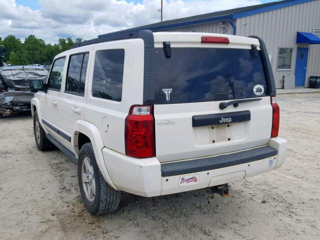 1J8HH48K78C203009 - 2008 JEEP COMMANDER 白色 照片 3