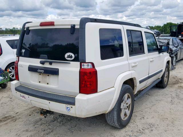 1J8HH48K78C203009 - 2008 JEEP COMMANDER 白色 照片 4