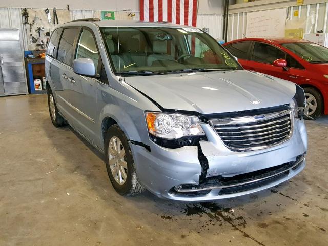 2C4RC1BG8GR222168 - 2016 CHRYSLER TOWN & COU BLUE photo 1