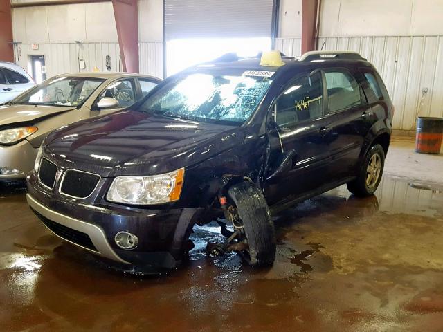 2CKDL73F876047319 - 2007 PONTIAC TORRENT PURPLE photo 2