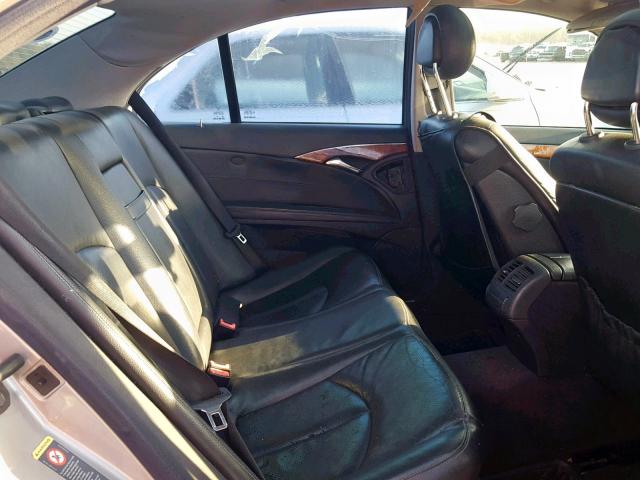 WDBUF65J03A345997 - 2003 MERCEDES-BENZ E 320 TAN photo 6