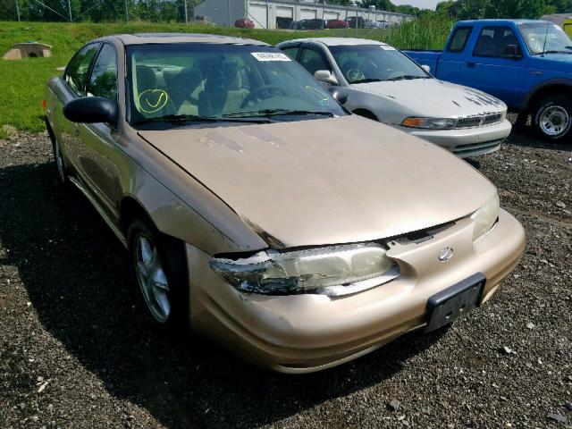 1G3NL52E81C219095 - 2001 OLDSMOBILE ALERO GL BEIGE photo 1