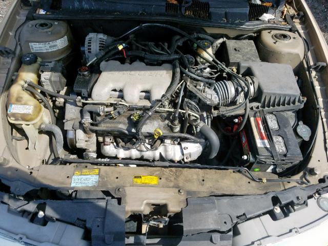 1G3NL52E81C219095 - 2001 OLDSMOBILE ALERO GL BEIGE photo 7