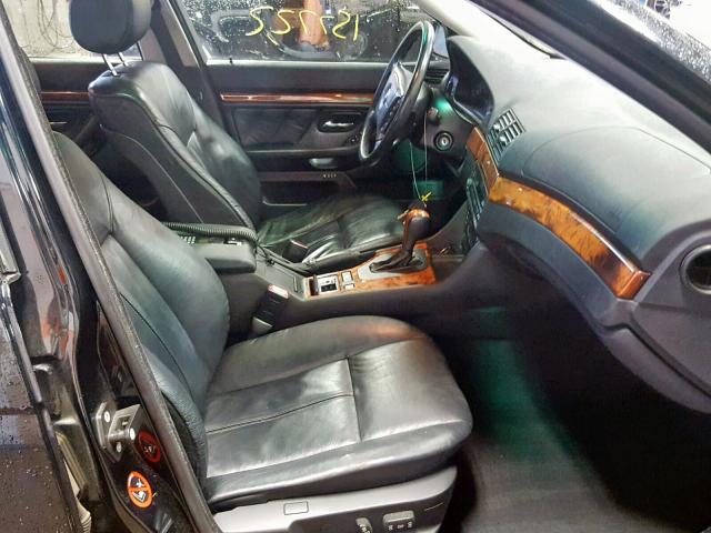 WBADR6337XGN90194 - 1999 BMW 540 IT AUT BLACK photo 5