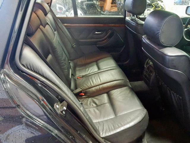 WBADR6337XGN90194 - 1999 BMW 540 IT AUT BLACK photo 6