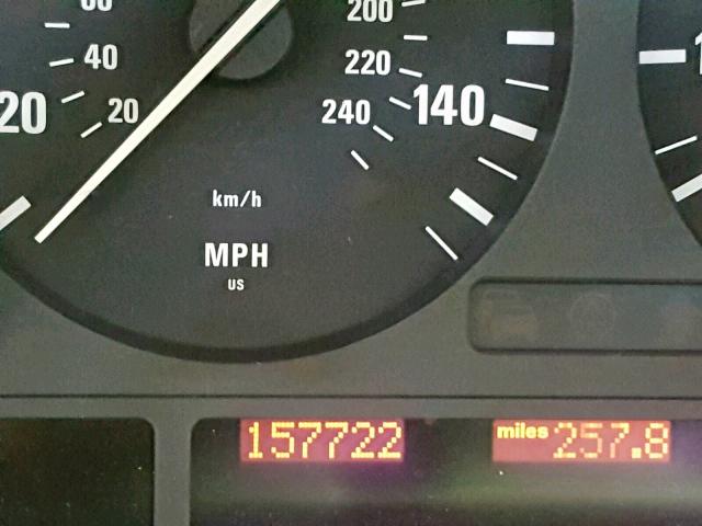 WBADR6337XGN90194 - 1999 BMW 540 IT AUT BLACK photo 8