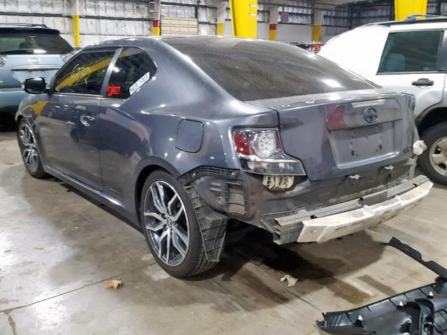 JTKJF5C76E3077883 - 2014 TOYOTA SCION TC ნაცრისფერი ფოტო 3
