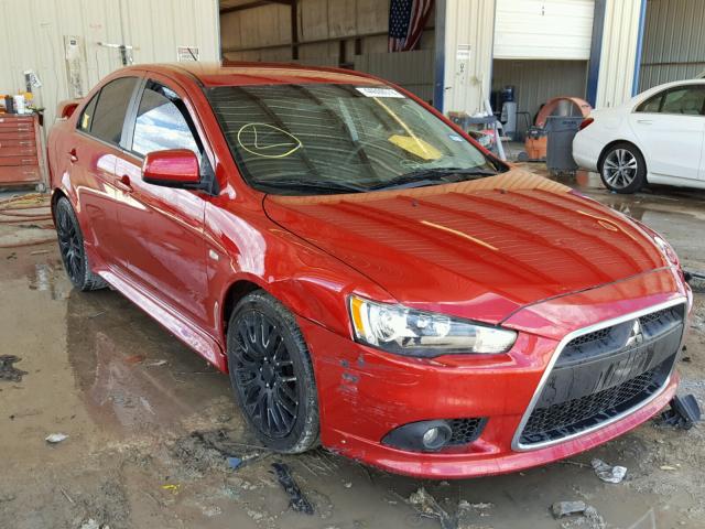 JA32U8FW8DU013647 - 2013 MITSUBISHI LANCER GT RED photo 1