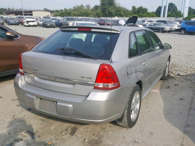 1G1ZT68N17F267830 - 2007 CHEVROLET MALIBU MAX 银色 照片 4