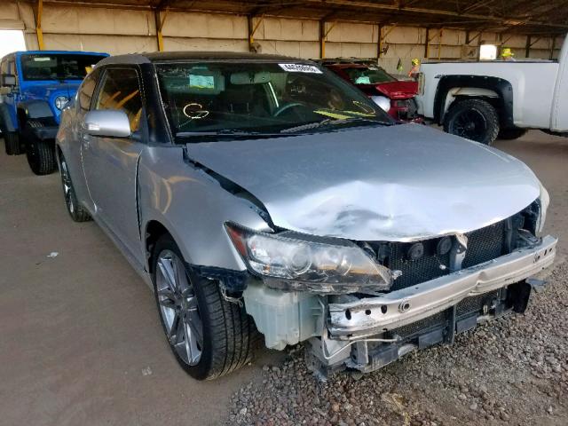 JTKJF5C78D3050490 - 2013 TOYOTA SCION TC ვერცხლისფერი ფოტო 1
