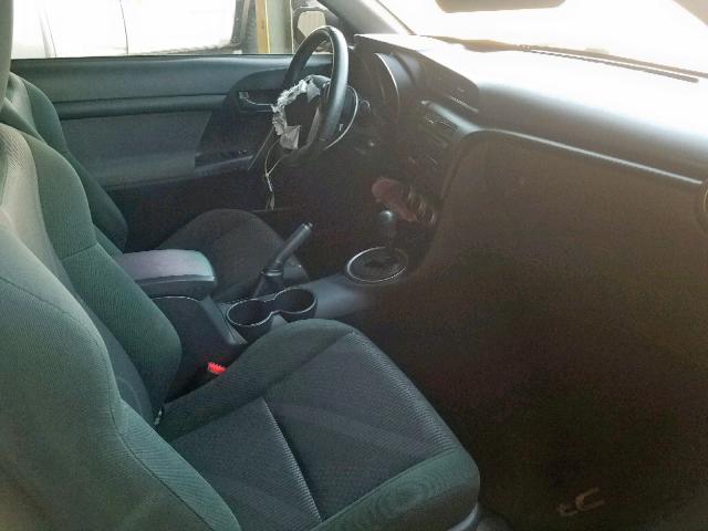JTKJF5C78D3050490 - 2013 TOYOTA SCION TC ვერცხლისფერი ფოტო 5
